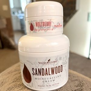 Young living sandalwood moisturizing cream &  Wolfberry eye cream